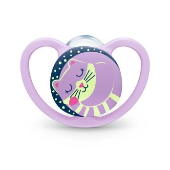 Set Nuk de 2 Chupetes Space Luminoso