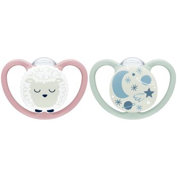 Set de 2 Chup. Space Luminoso 6-18 meses