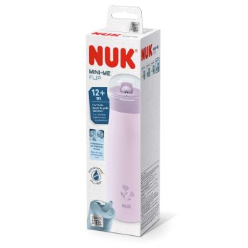 Vaso Mini-Me Flip Acero Inoxidable 500ml Tierra